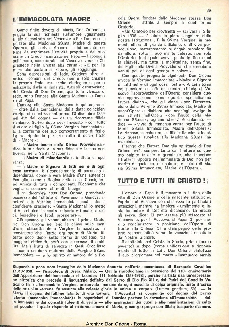 La piccola Opera della Divina Provvidenza, 63, 03, 01-02-1968, pagina 5