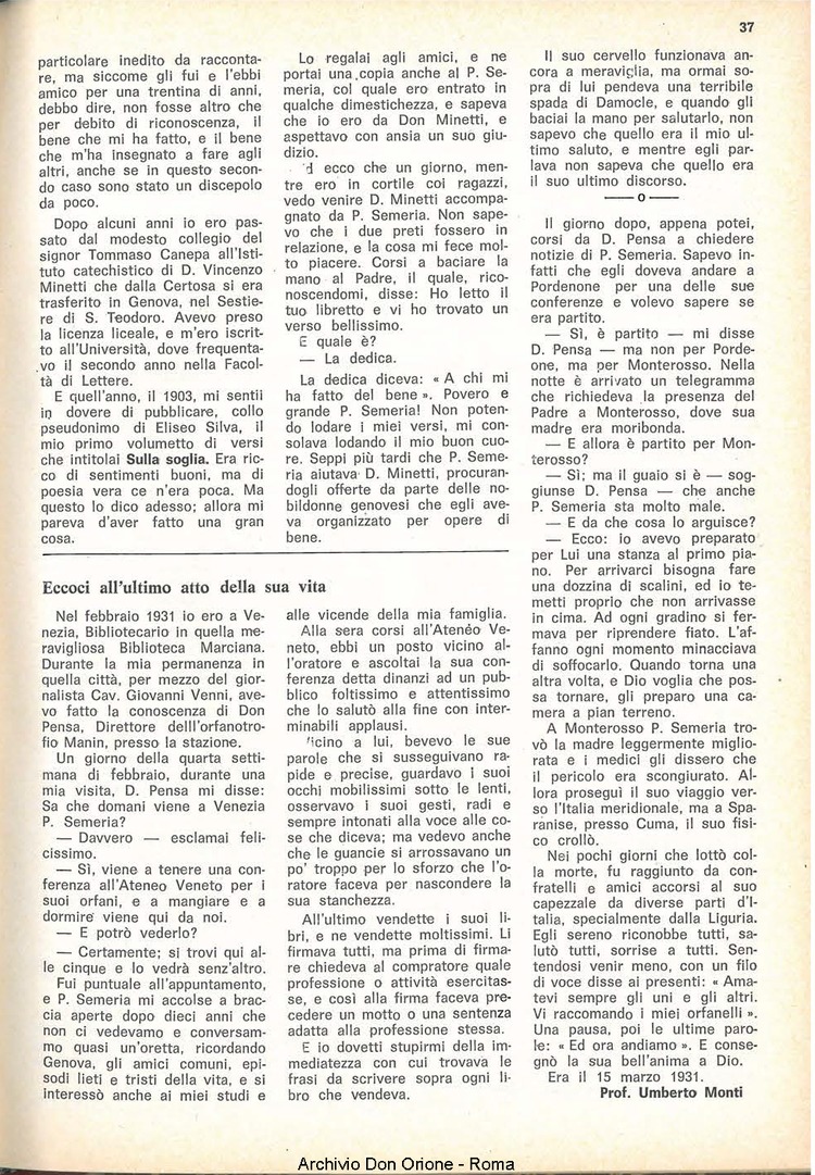 La piccola Opera della Divina Provvidenza, 63, 03, 01-02-1968, pagina 17