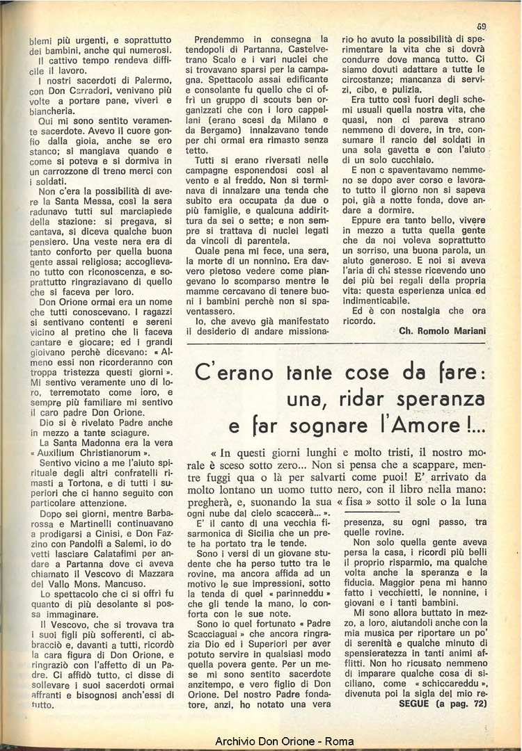 La piccola Opera della Divina Provvidenza, 63, 07, 01-04-1968, pagina 9