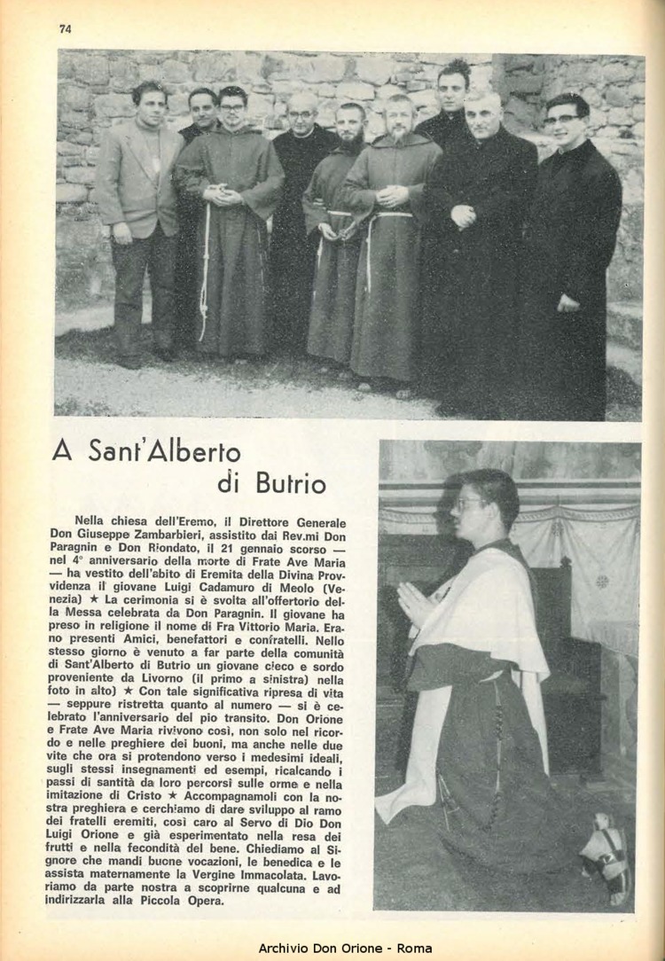 La piccola Opera della Divina Provvidenza, 63, 07, 01-04-1968, pagina 14