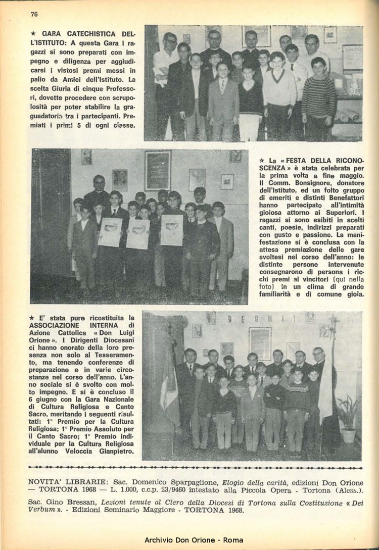 La piccola Opera della Divina Provvidenza, 63, 07, 01-04-1968, pagina 16