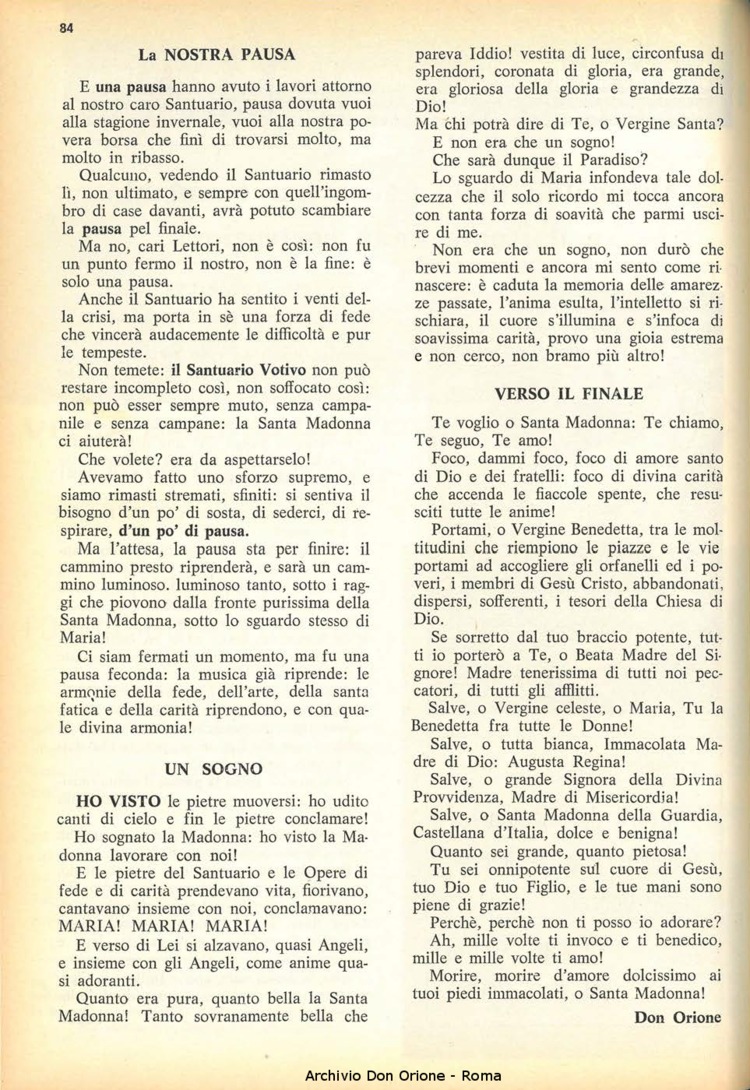 La piccola Opera della Divina Provvidenza, 63, 10, 15-05-1968, pagina 4