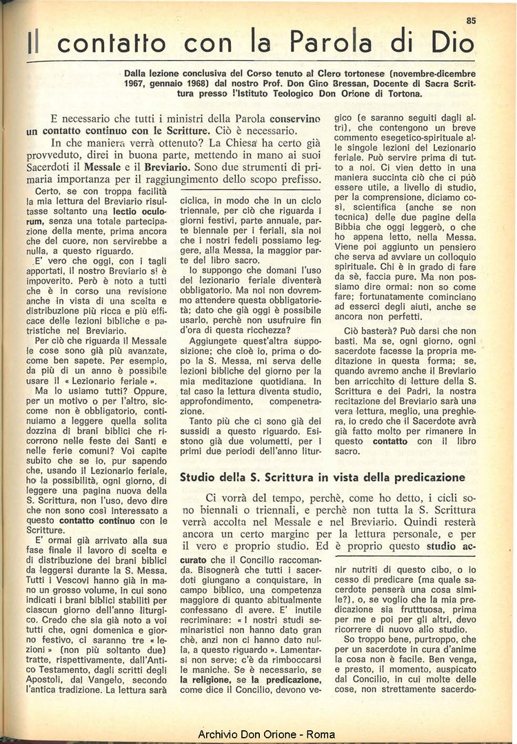 La piccola Opera della Divina Provvidenza, 63, 10, 15-05-1968, pagina 5
