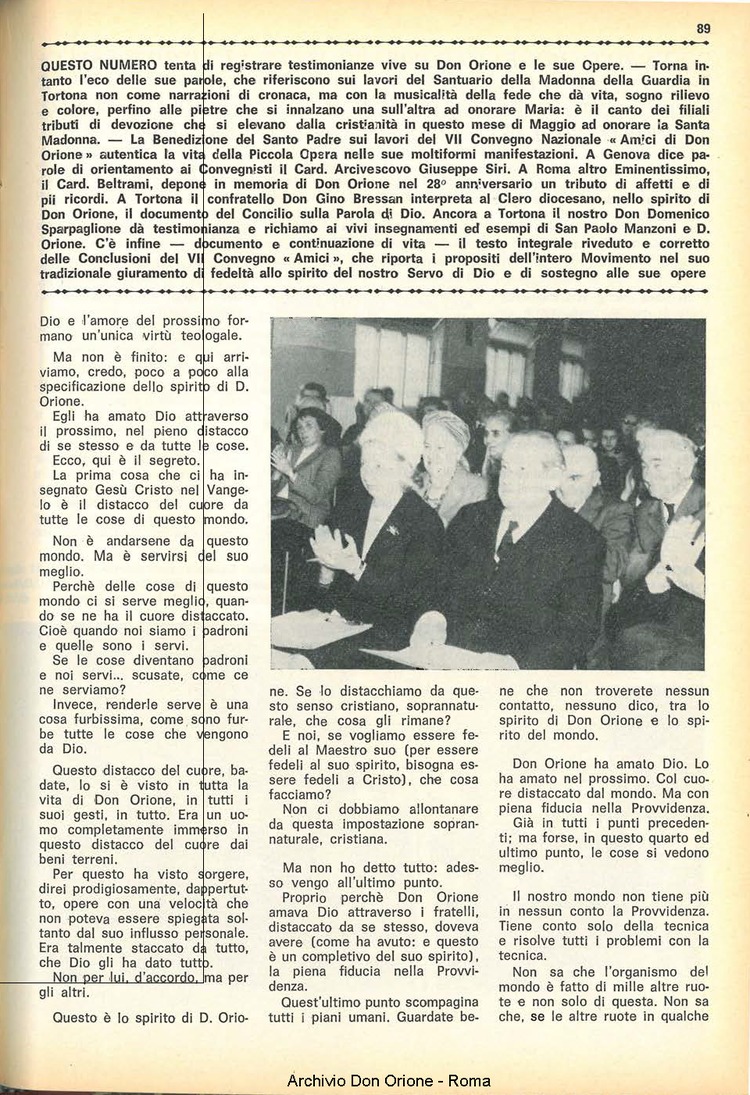 La piccola Opera della Divina Provvidenza, 63, 10, 15-05-1968, pagina 9