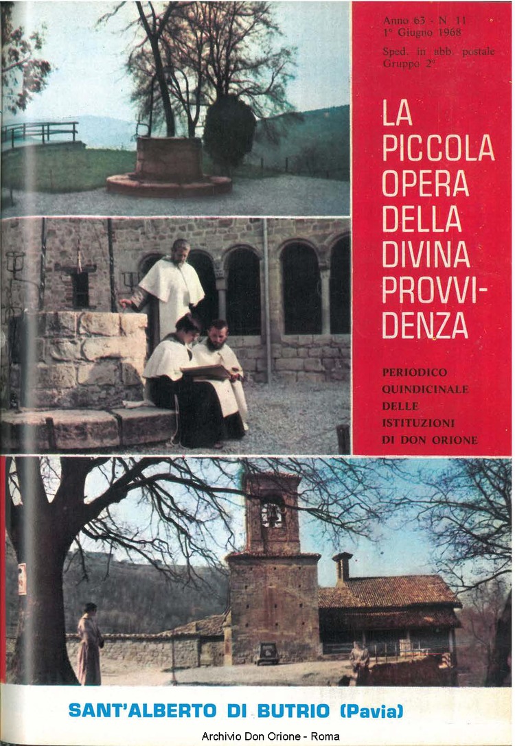 La piccola Opera della Divina Provvidenza, 63, 11_12, 01-06-1968, pagina 1