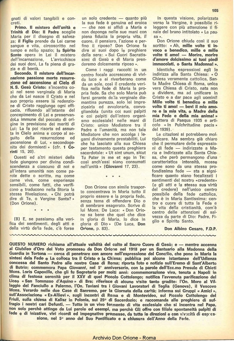 La piccola Opera della Divina Provvidenza, 63, 11_12, 01-06-1968, pagina 5