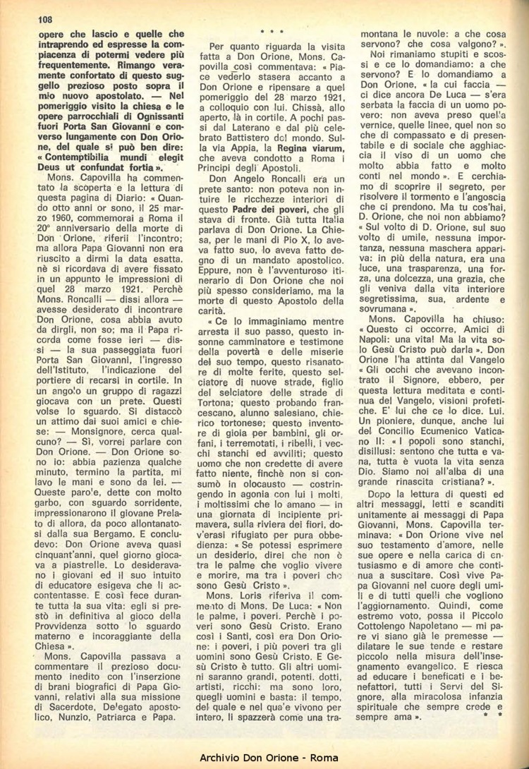 La piccola Opera della Divina Provvidenza, 63, 11_12, 01-06-1968, pagina 8