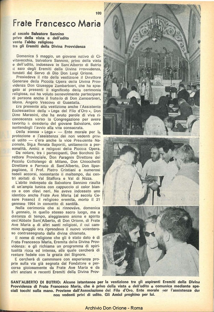 La piccola Opera della Divina Provvidenza, 63, 11_12, 01-06-1968, pagina 9