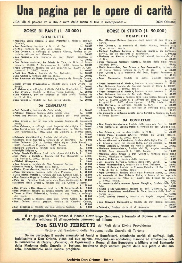 La piccola Opera della Divina Provvidenza, 63, 11_12, 01-06-1968, pagina 18