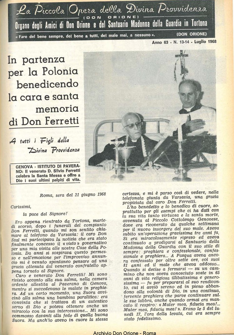 La piccola Opera della Divina Provvidenza, 63, 13_14, 15-07-1968, pagina 3