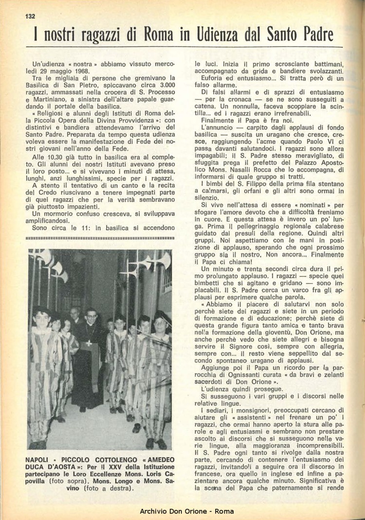 La piccola Opera della Divina Provvidenza, 63, 13_14, 15-07-1968, pagina 12