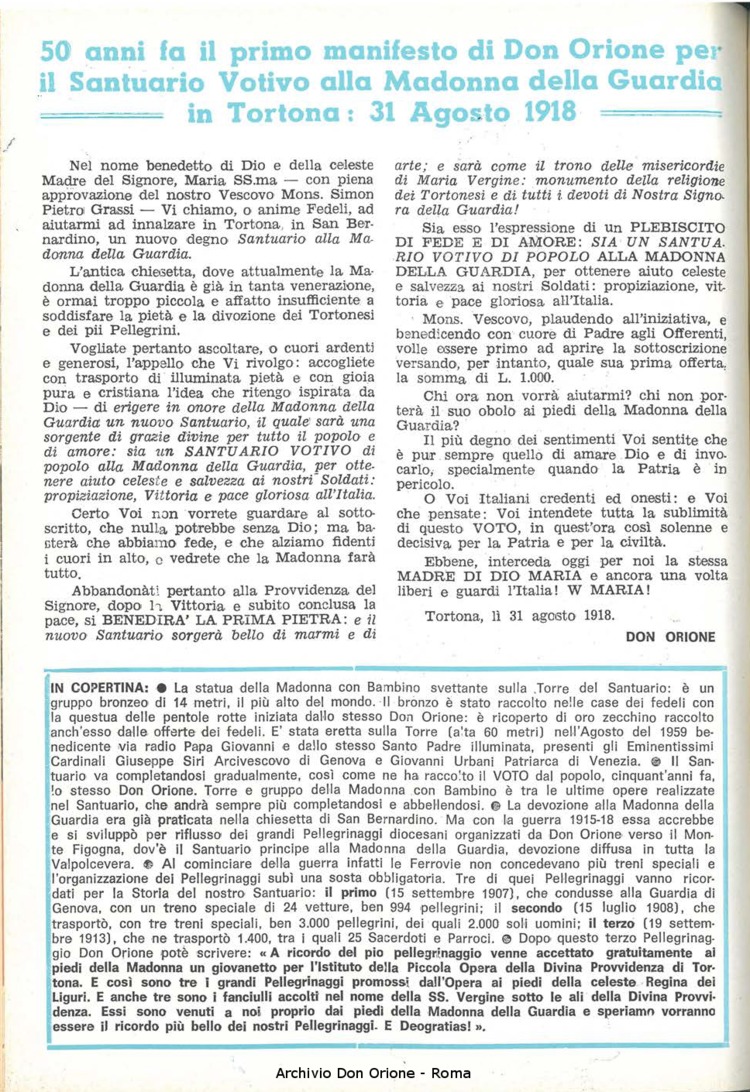 La piccola Opera della Divina Provvidenza, 63, 16, 15-08-1968, pagina 2