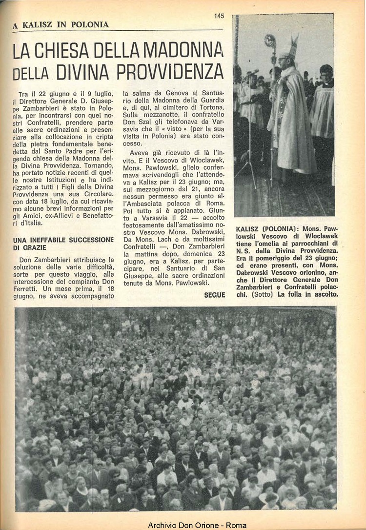 La piccola Opera della Divina Provvidenza, 63, 16, 15-08-1968, pagina 5