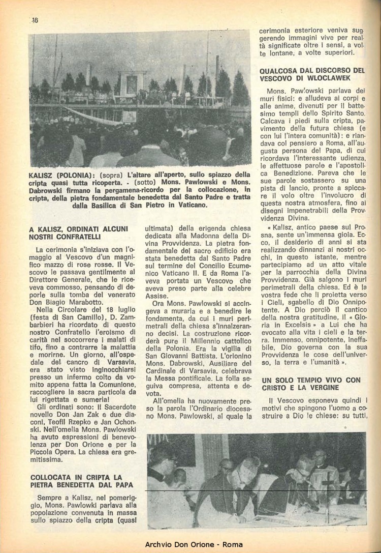 La piccola Opera della Divina Provvidenza, 63, 16, 15-08-1968, pagina 6