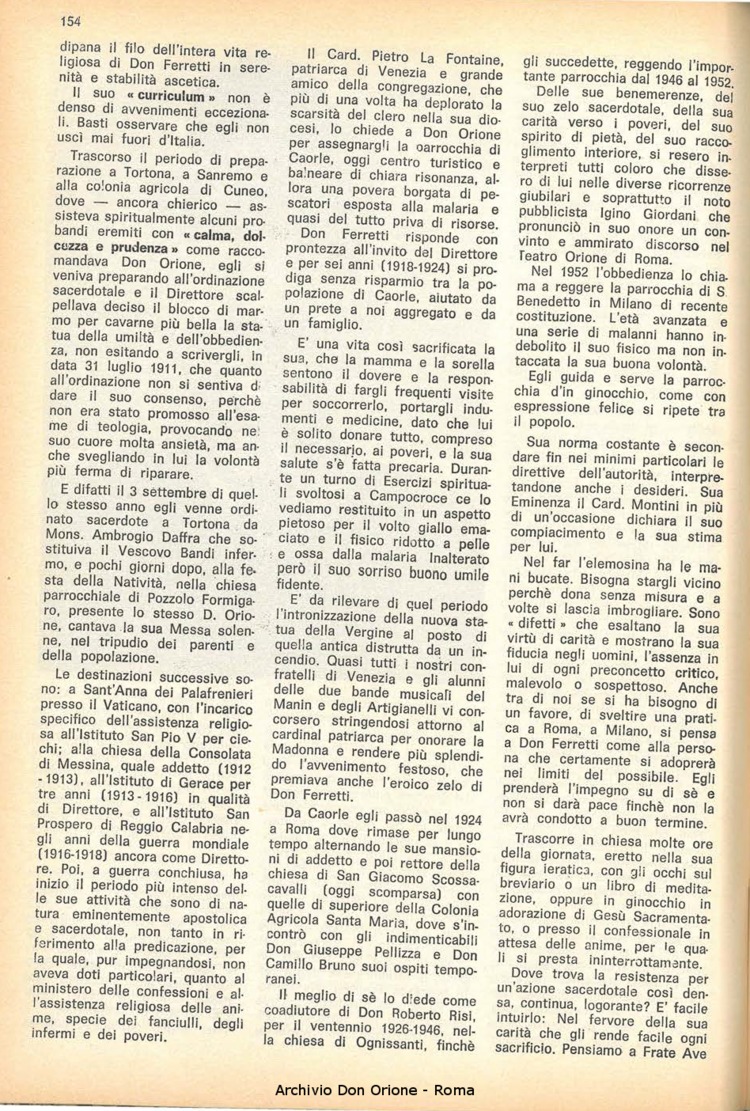 La piccola Opera della Divina Provvidenza, 63, 16, 15-08-1968, pagina 14