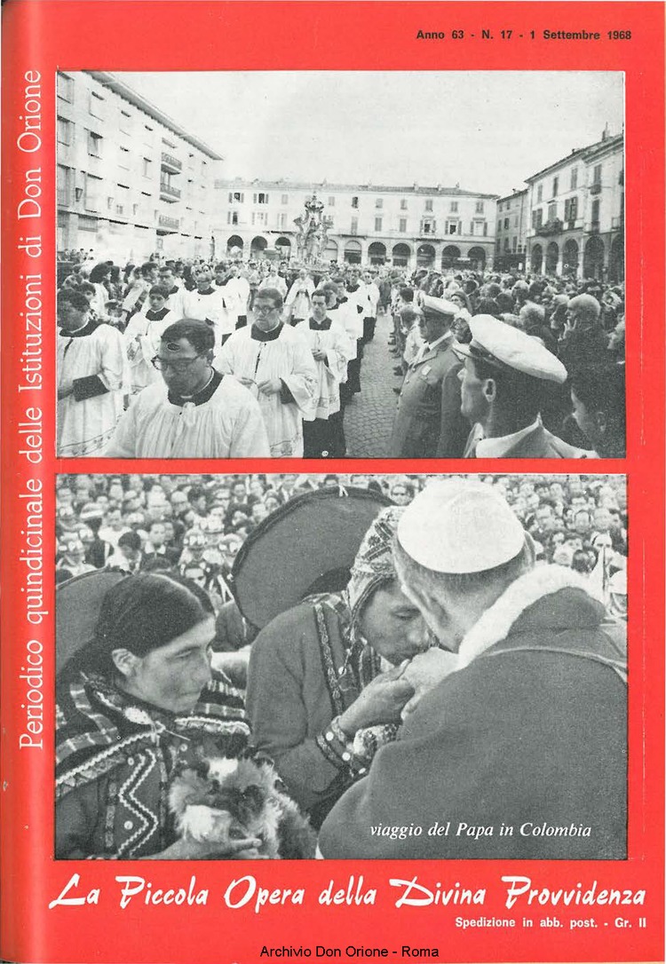 La piccola Opera della Divina Provvidenza, 63, 17, 01-09-1968, pagina 1