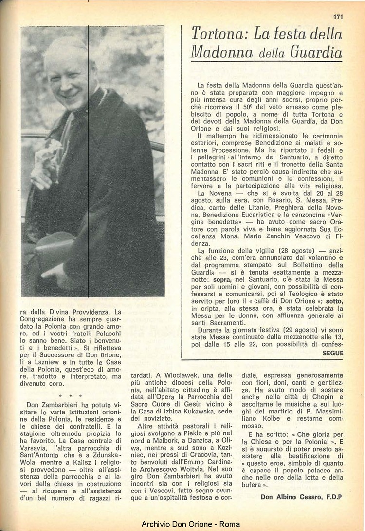 La piccola Opera della Divina Provvidenza, 63, 17, 01-09-1968, pagina 11
