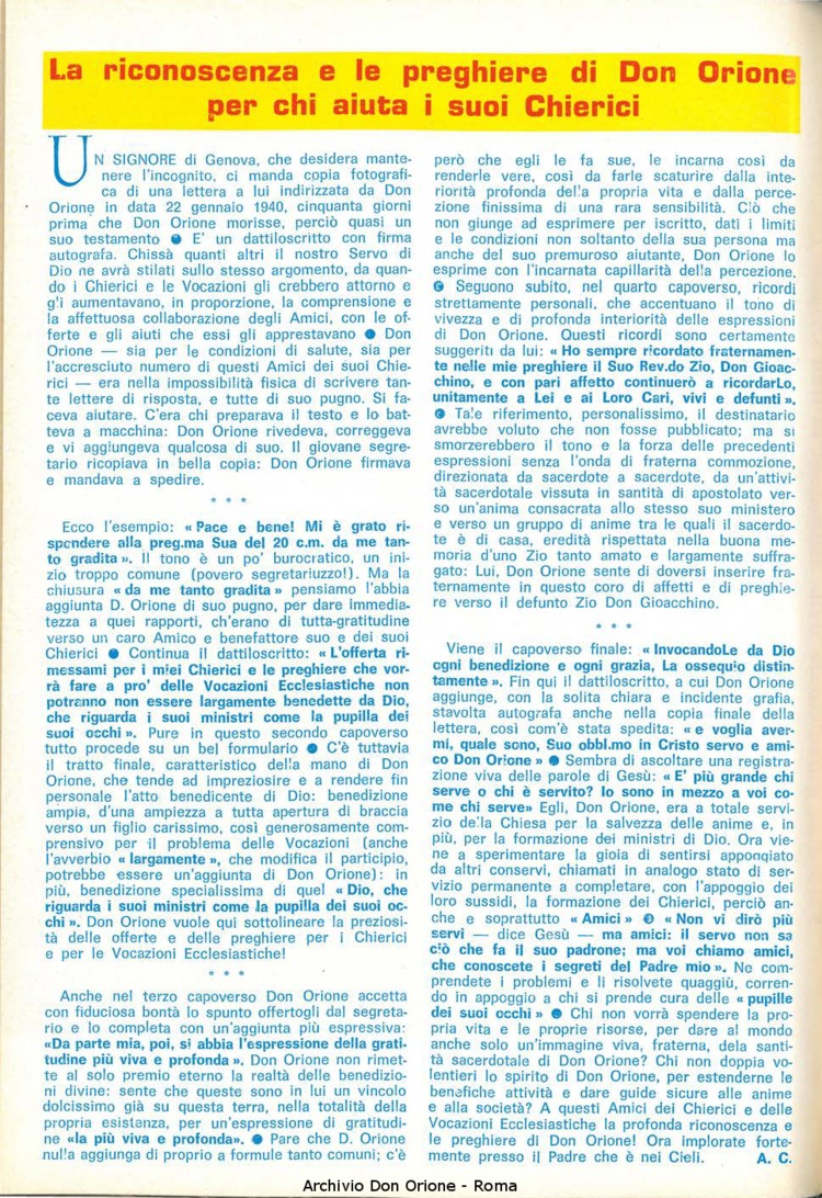 La piccola Opera della Divina Provvidenza, 63, 20, 01-10-1968, pagina 18