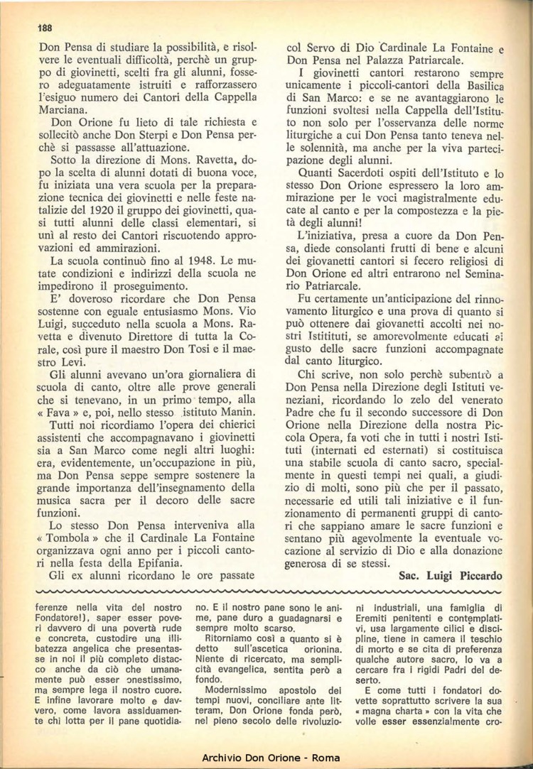 La piccola Opera della Divina Provvidenza, 63, 20, 01-10-1968, pagina 24