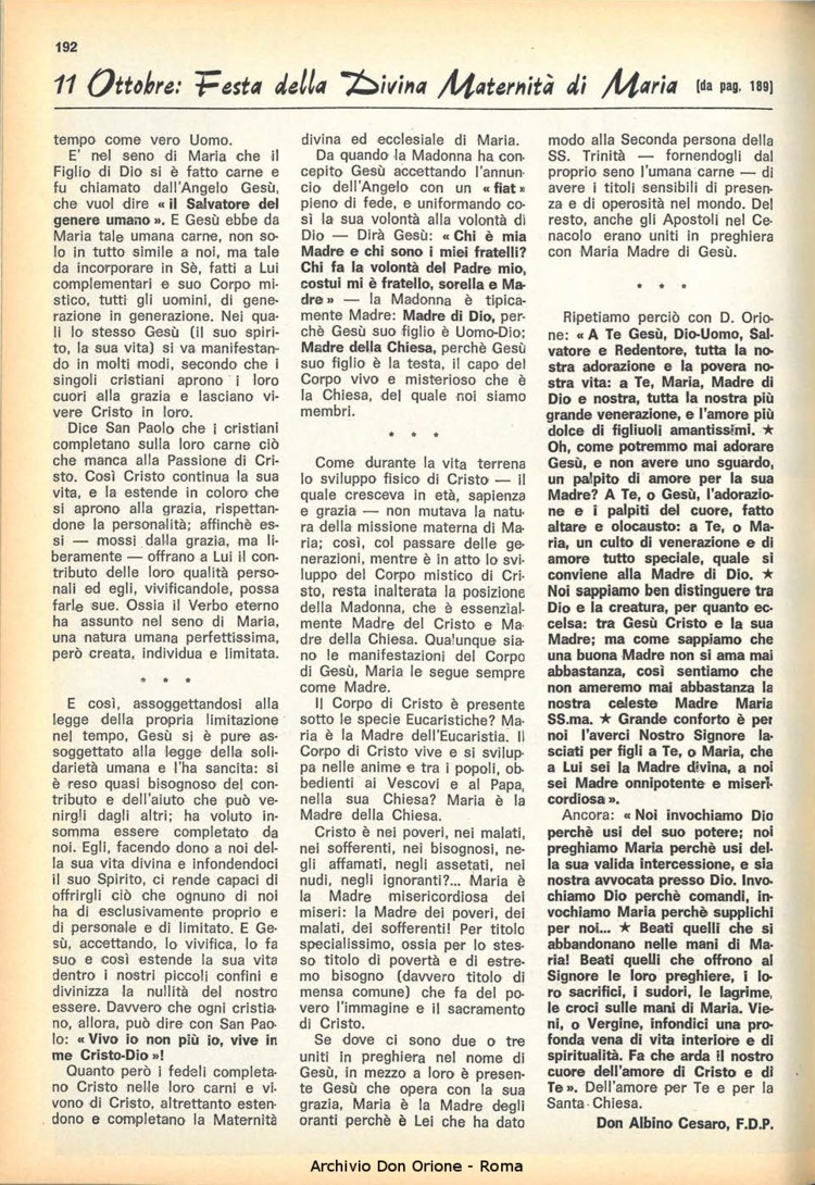La piccola Opera della Divina Provvidenza, 63, 20, 01-10-1968, pagina 28