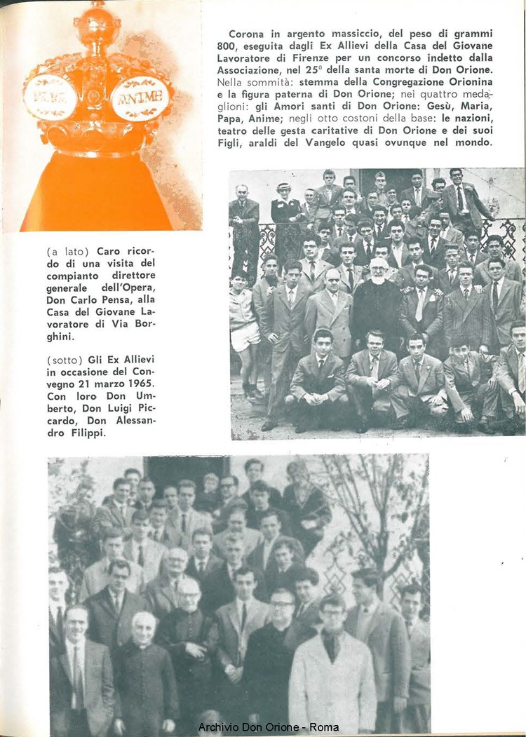 La piccola Opera della Divina Provvidenza, 63, 21, 01-11-1968, pagina 19