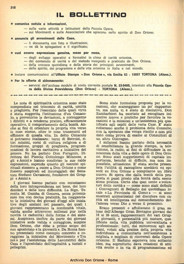 La piccola Opera della Divina Provvidenza, 63, 22, 15-11-1968, pagina 18