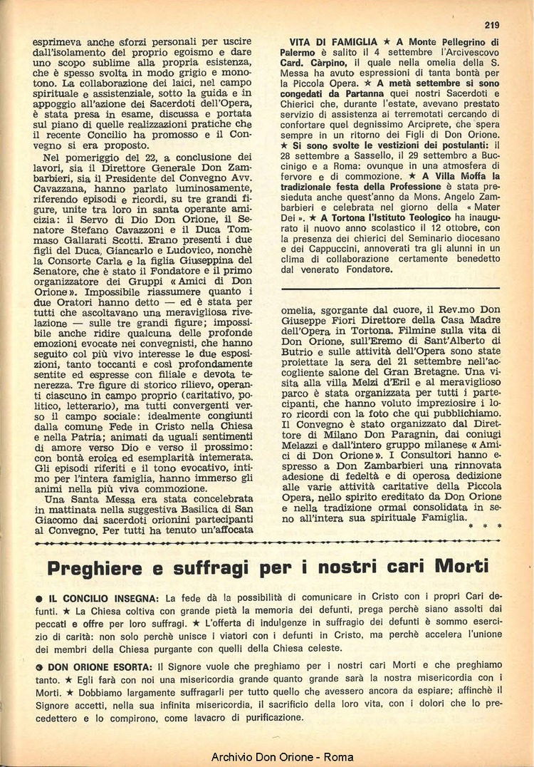 La piccola Opera della Divina Provvidenza, 63, 22, 15-11-1968, pagina 19