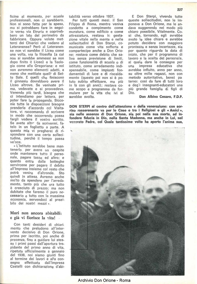 La piccola Opera della Divina Provvidenza, 63, 22, 15-11-1968, pagina 27