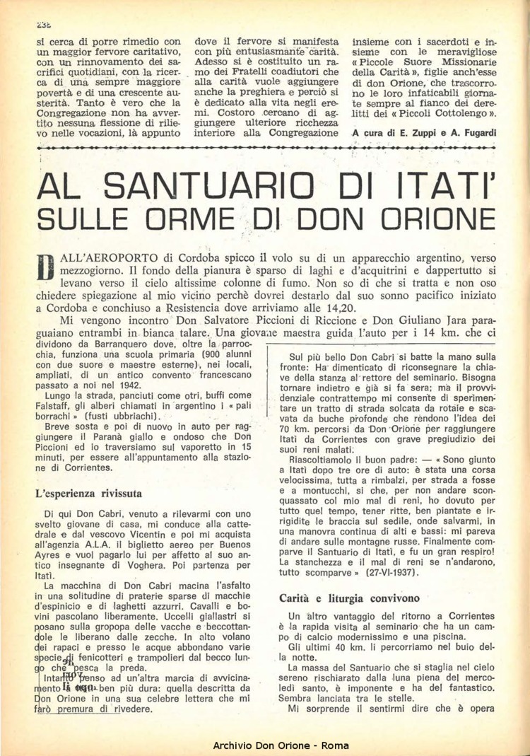 La piccola Opera della Divina Provvidenza, 63, 23, 01-12-1968, pagina 6
