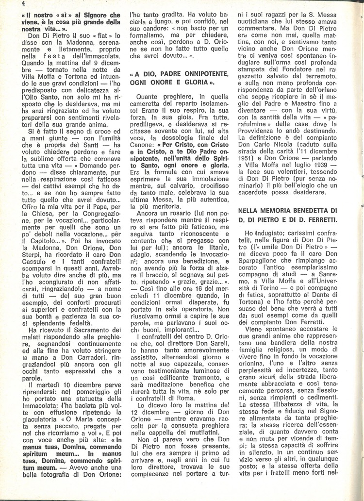 La piccola Opera della Divina Provvidenza, 64, 01, 01-01-1969, pagina 6