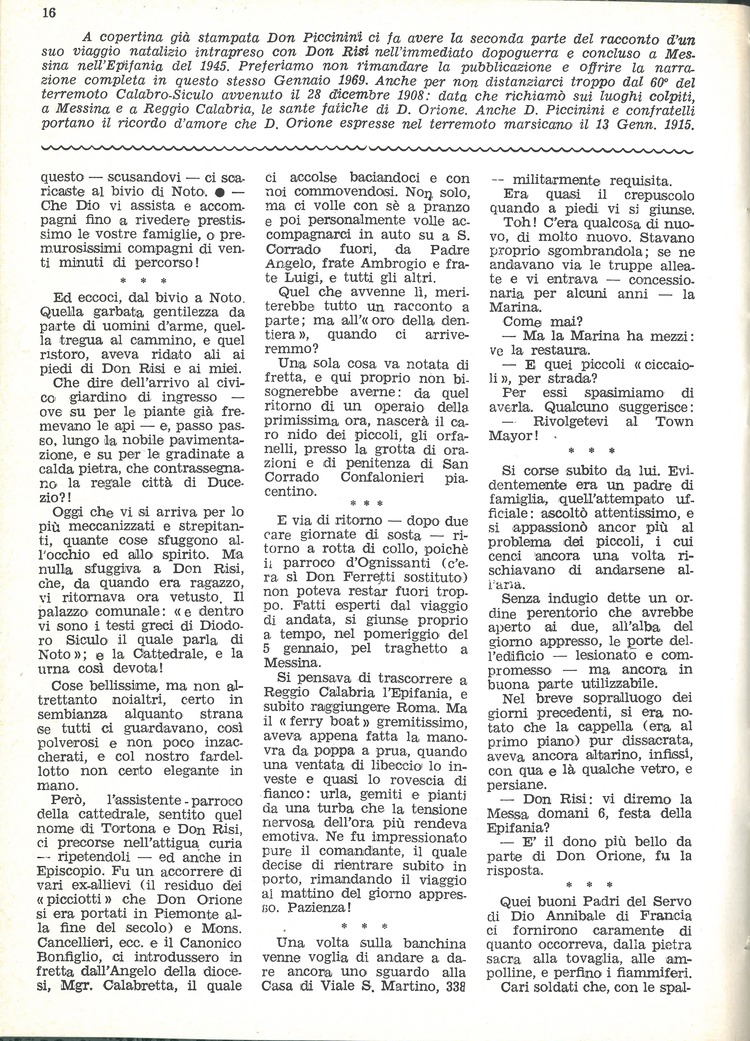 La piccola Opera della Divina Provvidenza, 64, 01, 01-01-1969, pagina 18