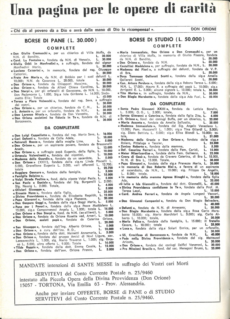 La piccola Opera della Divina Provvidenza, 64, 01, 01-01-1969, pagina 20