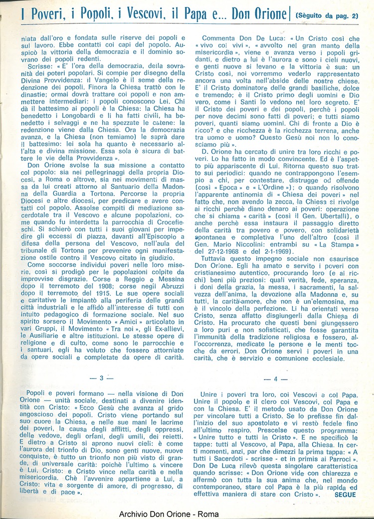 La piccola Opera della Divina Provvidenza, 64, 01, 01-01-1969, pagina 21