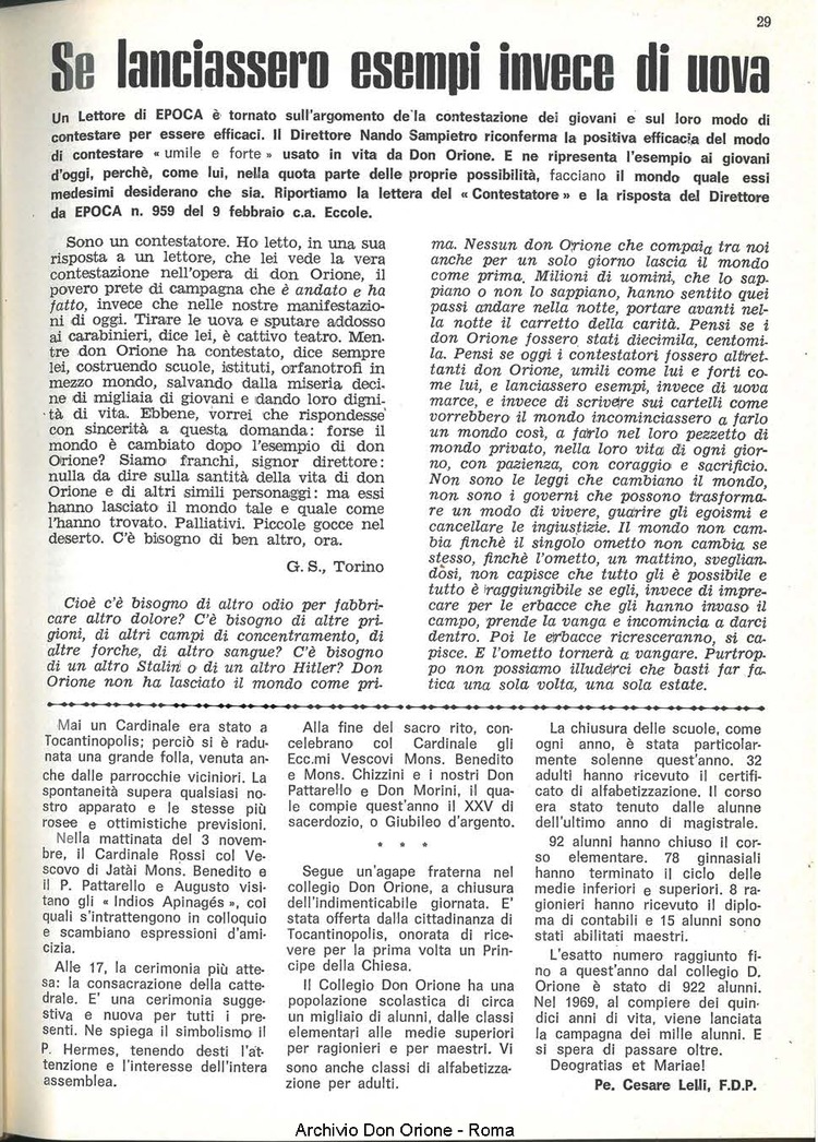 La piccola Opera della Divina Provvidenza, 64, 03, 01-02-1969, pagina 5
