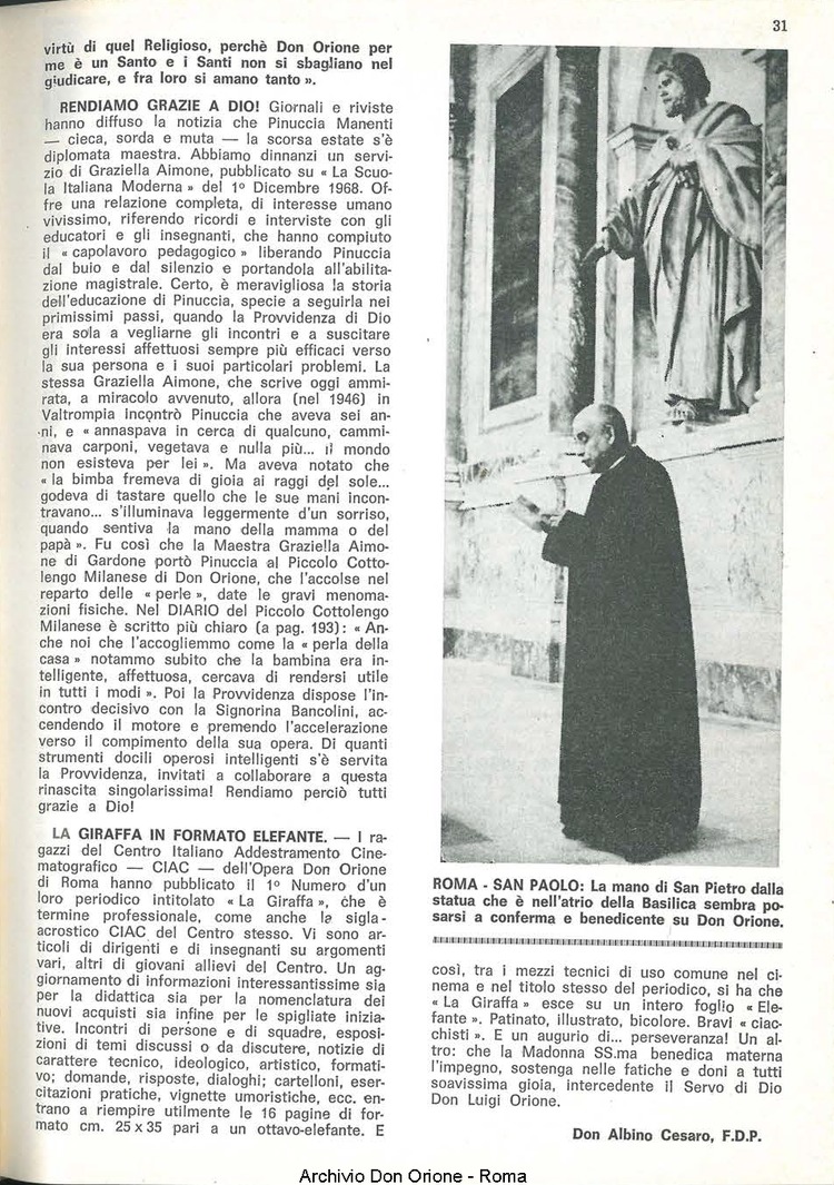 La piccola Opera della Divina Provvidenza, 64, 03, 01-02-1969, pagina 7