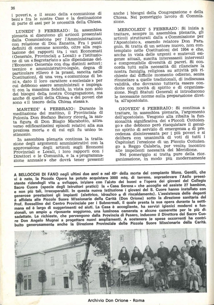 La piccola Opera della Divina Provvidenza, 64, 03, 01-02-1969, pagina 12