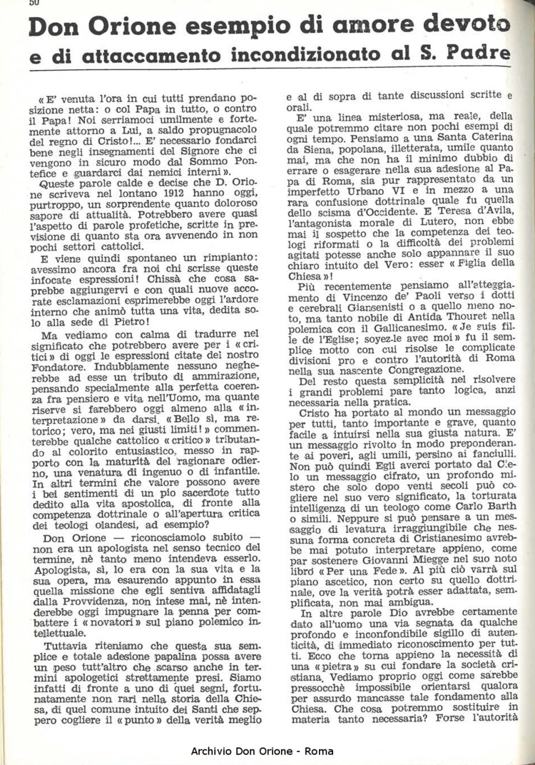 La piccola Opera della Divina Provvidenza, 64, 05, 01-03-1969, pagina 6