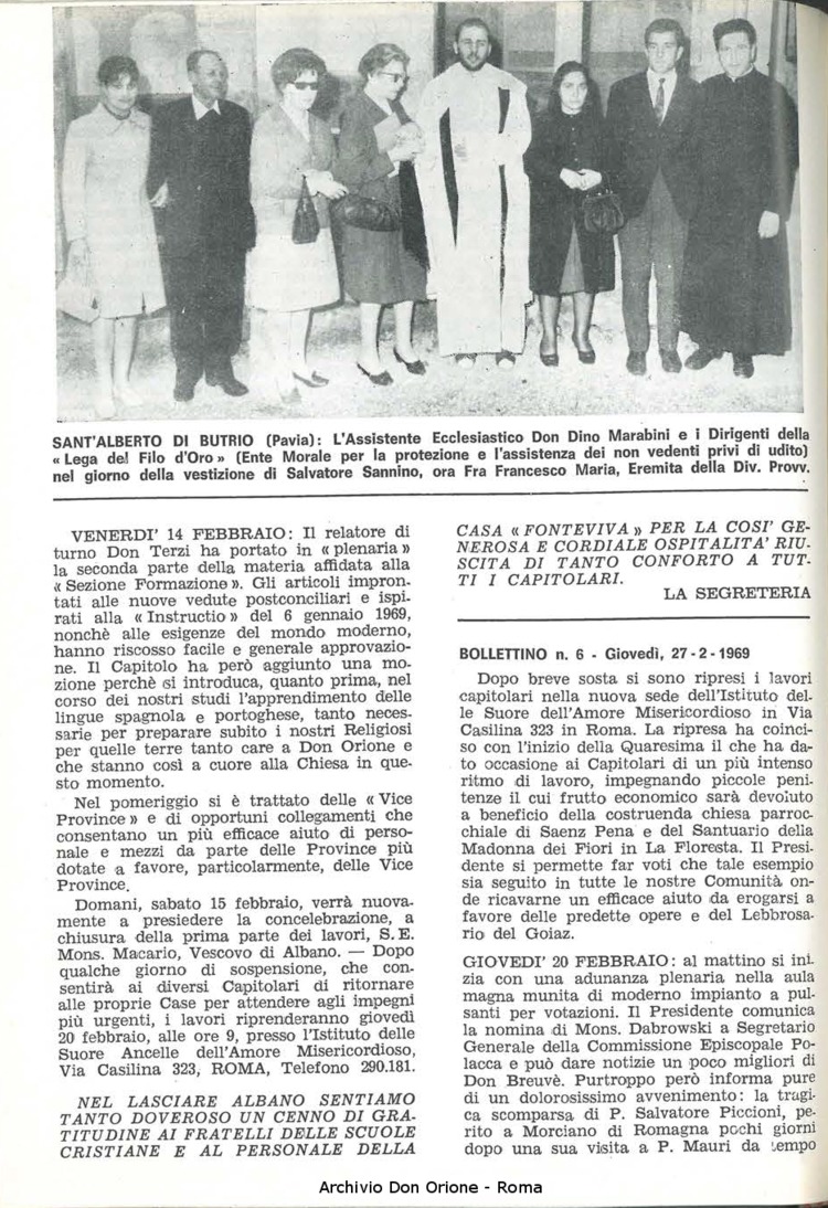 La piccola Opera della Divina Provvidenza, 64, 05, 01-03-1969, pagina 12