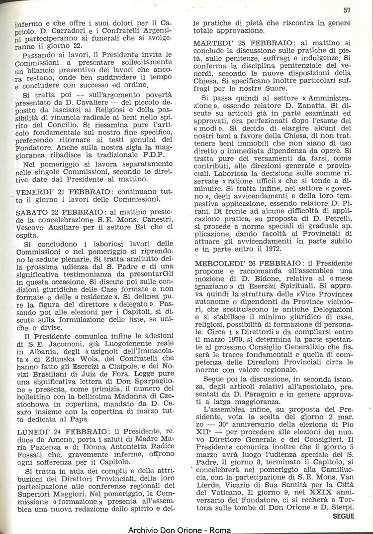 La piccola Opera della Divina Provvidenza, 64, 05, 01-03-1969, pagina 13