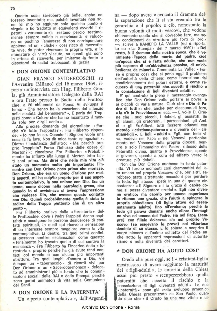 La piccola Opera della Divina Provvidenza, 64, 07, 01-04-1969, pagina 6
