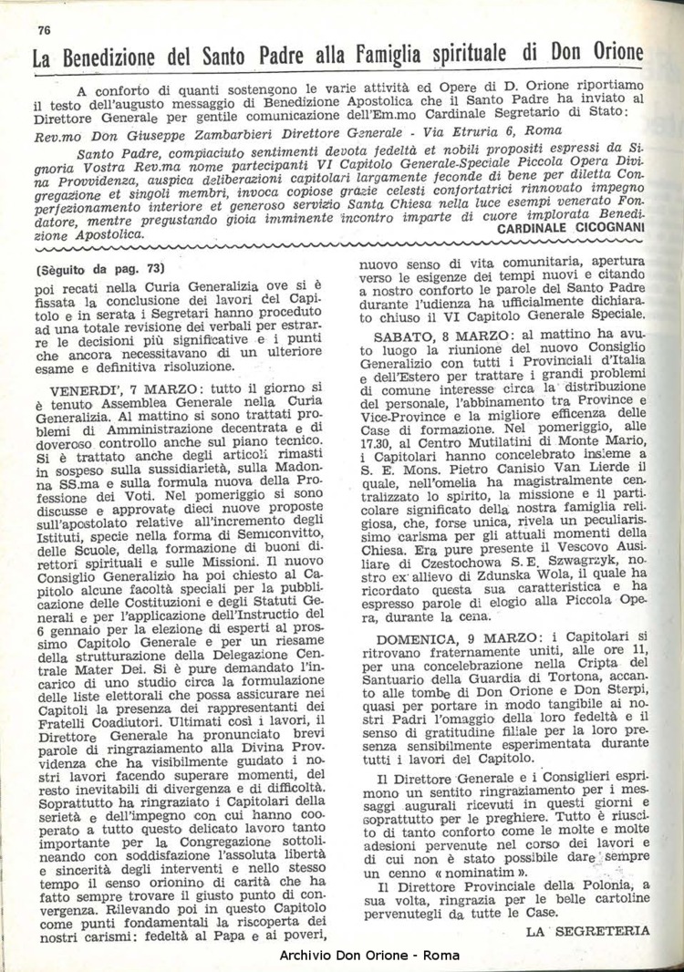 La piccola Opera della Divina Provvidenza, 64, 07, 01-04-1969, pagina 12