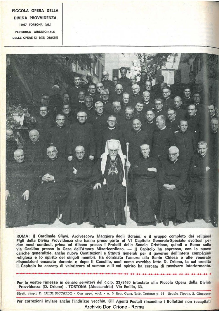 La piccola Opera della Divina Provvidenza, 64, 07, 01-04-1969, pagina 20