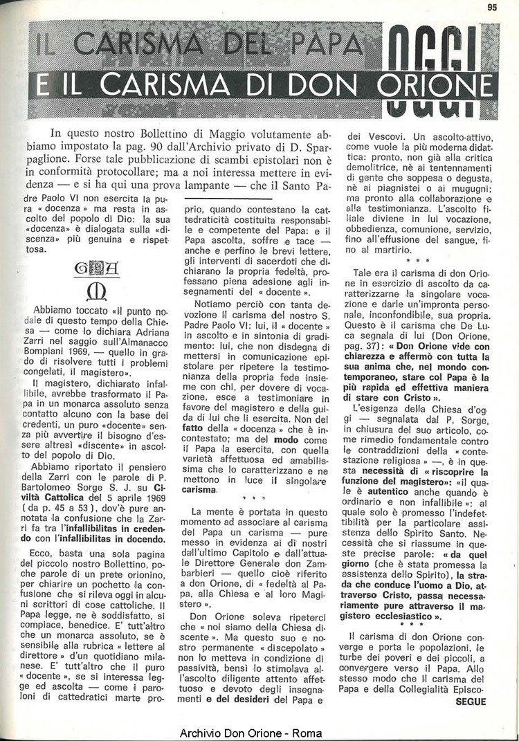 La piccola Opera della Divina Provvidenza, 64, 09, 01-05-1969, pagina 11