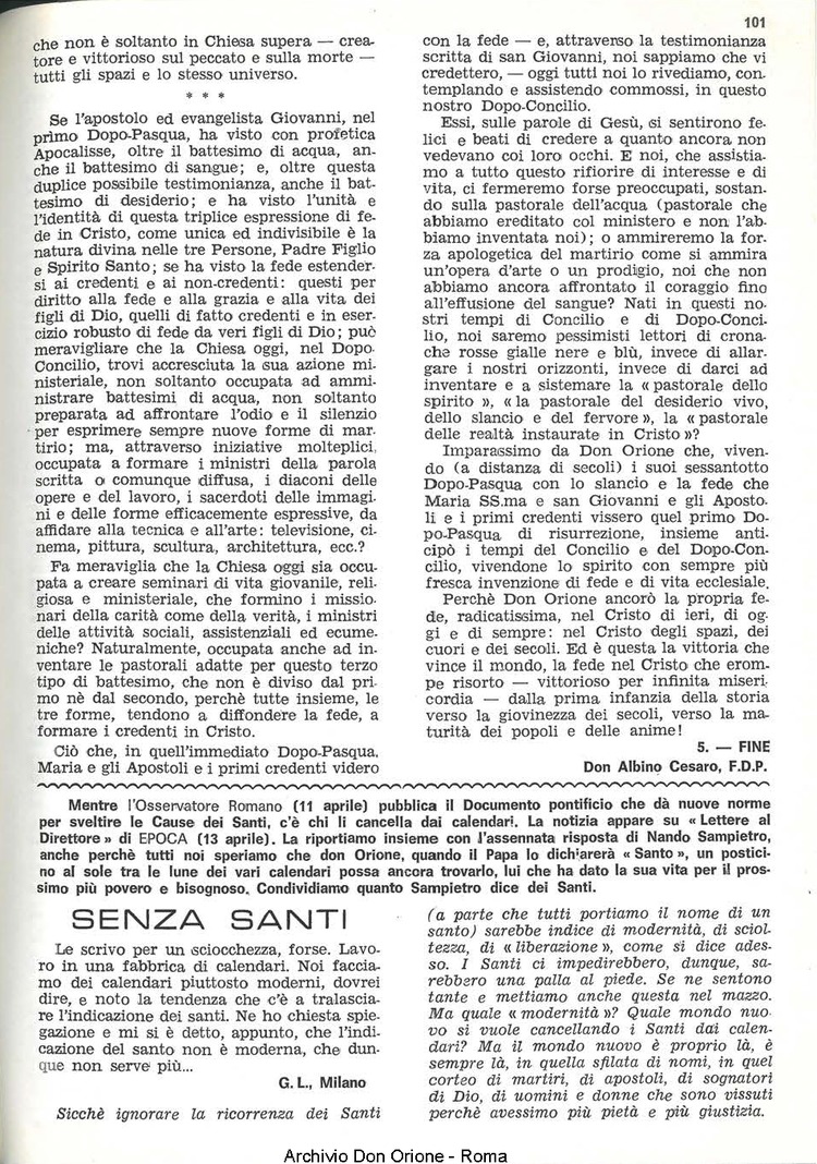 La piccola Opera della Divina Provvidenza, 64, 09, 01-05-1969, pagina 17