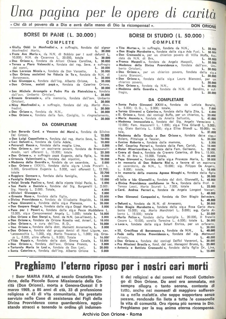 La piccola Opera della Divina Provvidenza, 64, 09, 01-05-1969, pagina 18