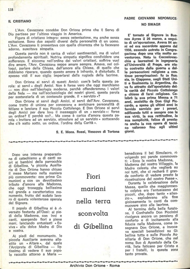 La piccola Opera della Divina Provvidenza, 64, 12, 15-07-1969, pagina 18