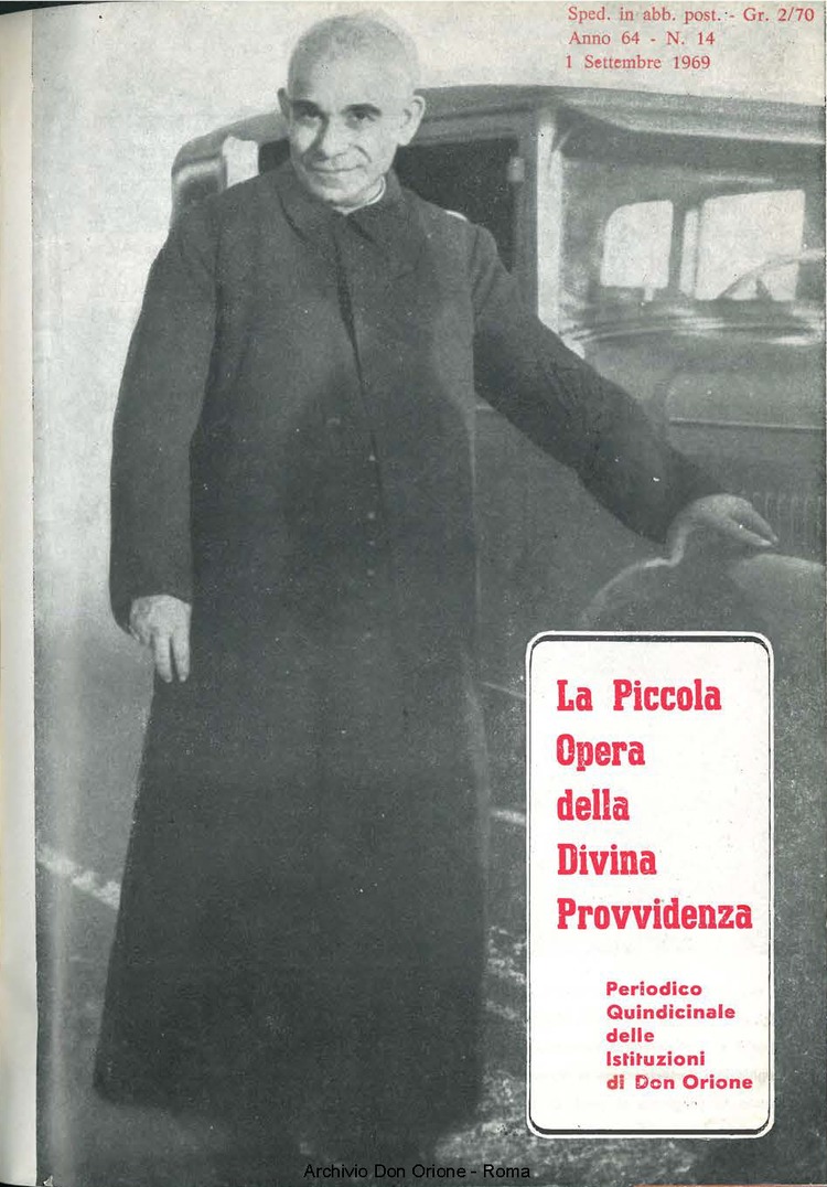 La piccola Opera della Divina Provvidenza, 64, 13, 01-09-1969, pagina 1