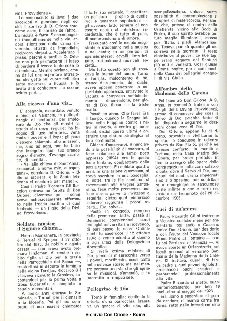 La piccola Opera della Divina Provvidenza, 64, 14, 01-10-1969, pagina 6