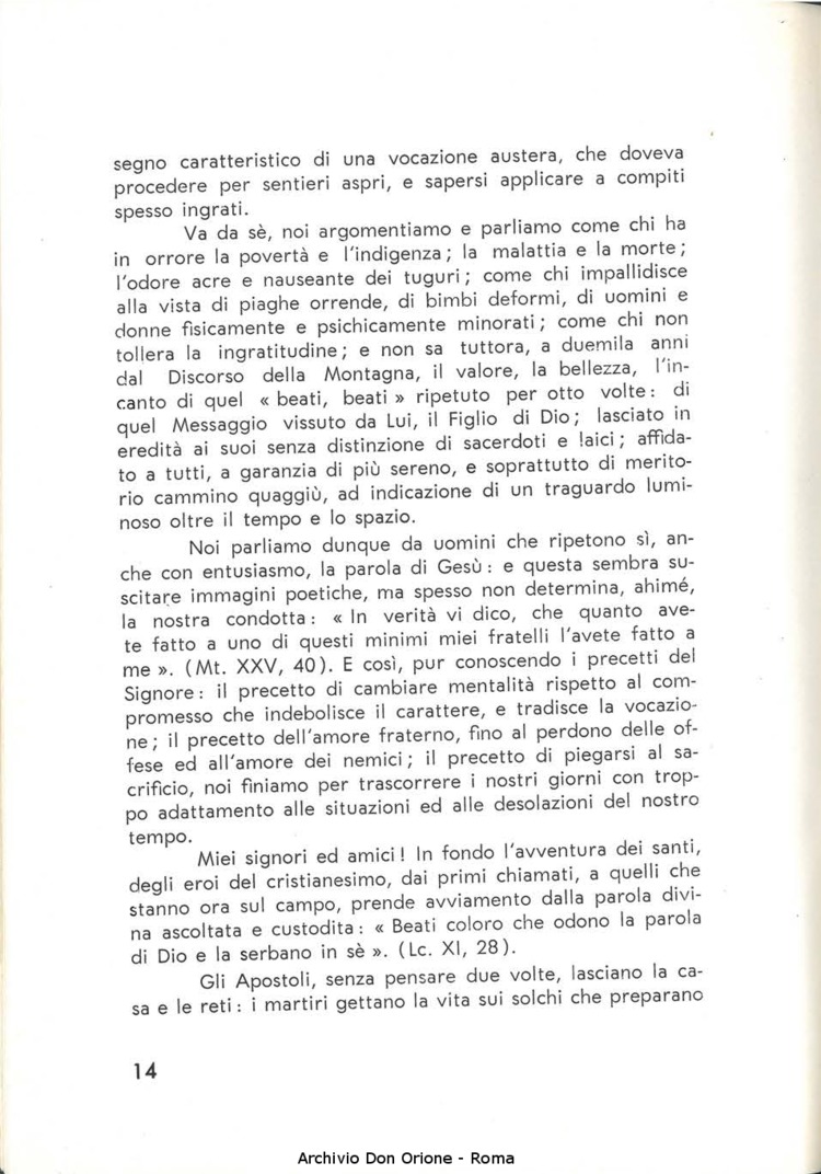 La piccola Opera della Divina Provvidenza, 64, 14, 01-10-1969, pagina 33