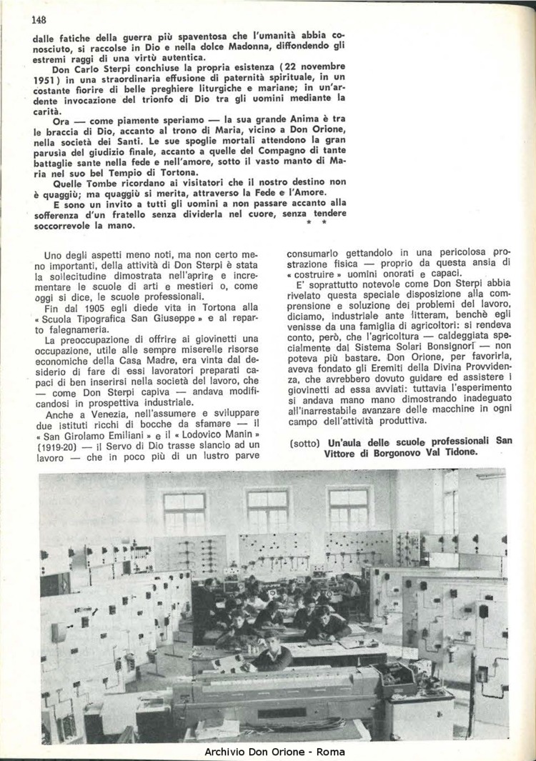La piccola Opera della Divina Provvidenza, 64, 16, 01-11-1969, pagina 8
